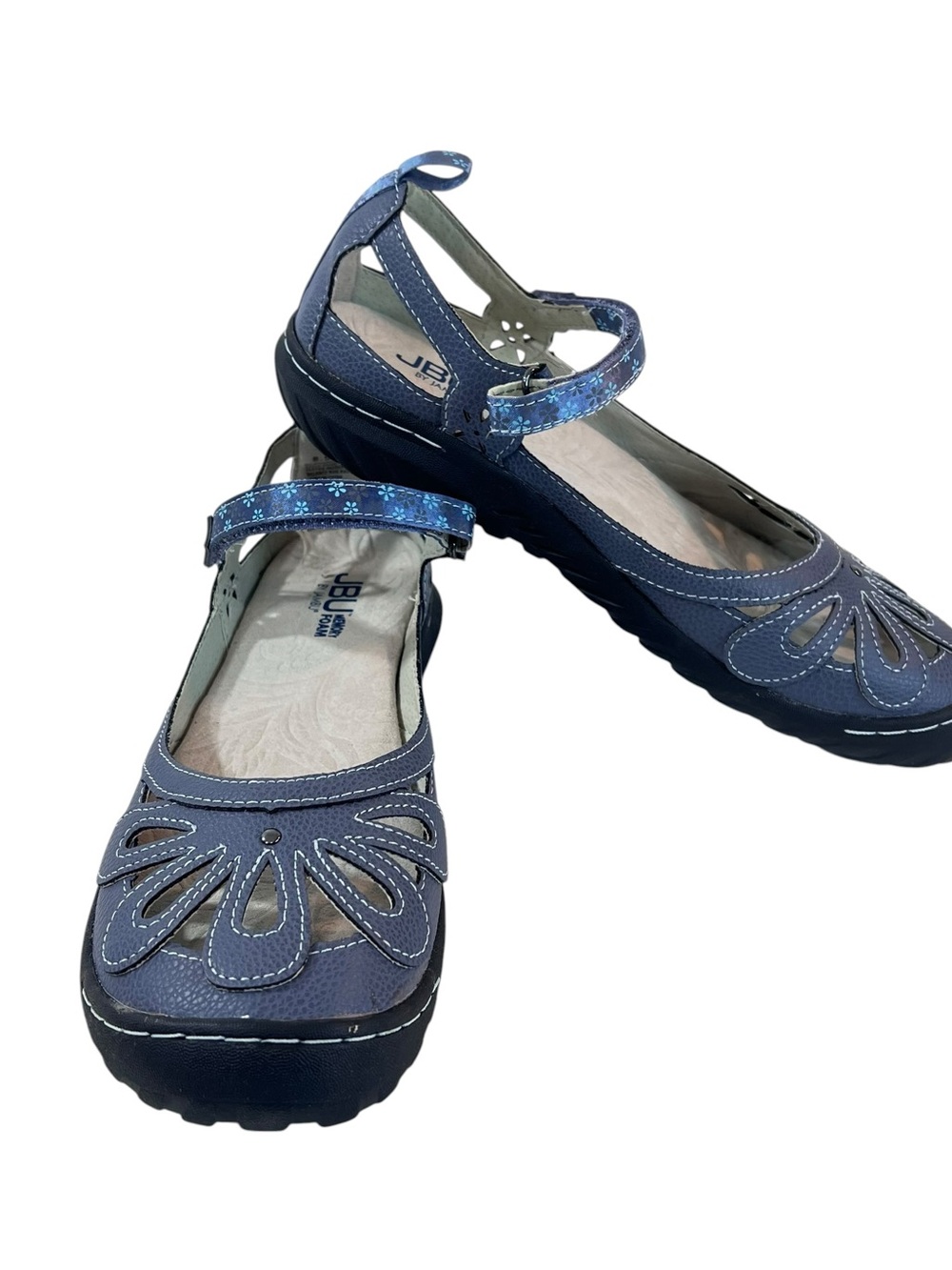 JBU Encore Casual Mary Jane Flats Womens New